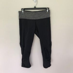 Lululemon run inspire crop black